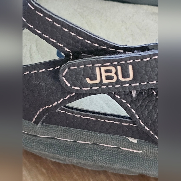 JBU by Jambu Womens  Gray Sandals with Durable Sole and Closed Toe Size 8M - Picture 8 of 11